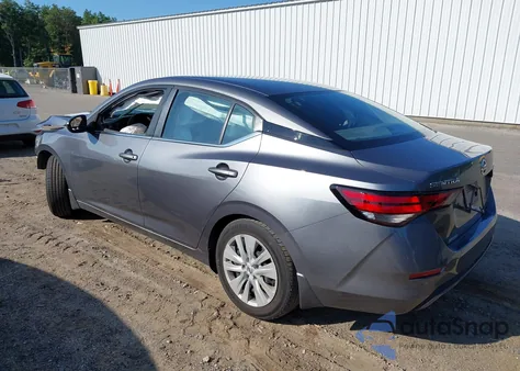 2022 Nissan Sentra S Xtronic Cvt из США, поврежденный, VIN 3N1AB8BV1NY210662